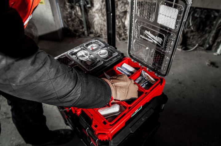 Erste-Hilfe-Kit im PACKOUT Compact - Milwaukee