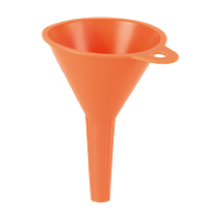 Trichter Kunststoff 12cm - orange