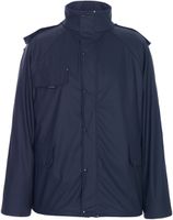 Waterford Regenjacke marine Grösse M - 70% Polyester / 30% Polyurethan 210 g/m²