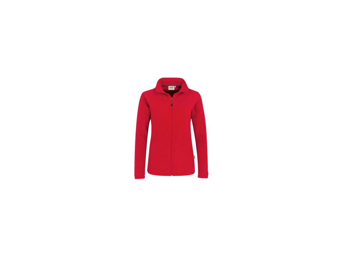 Damen-Fleecejacke Delta Gr. S, rot - 100% Polyester, 220 g/m²