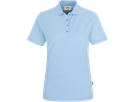 Damen-Poloshirt Classic Gr. L, eisblau - 100% Baumwolle, 200 g/m²