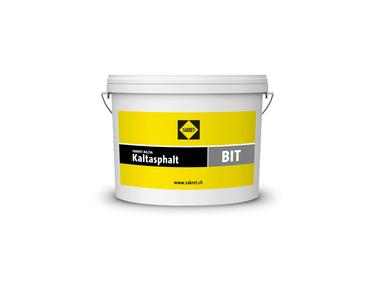 Sakret-Bit Kaltasphalt 0-5 mm - Kessel à 30 kg