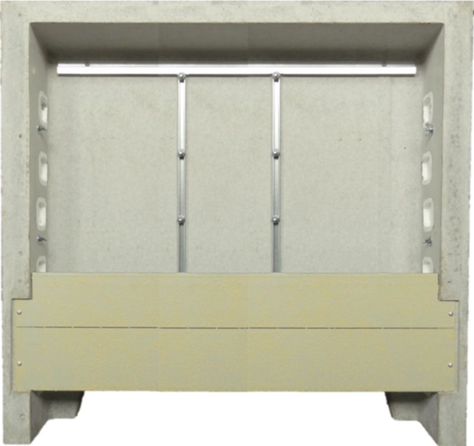 Verteilerschrank BKK Compact B150 Swiss - Leichtbeton für Heizungs- + Sanitärvert.