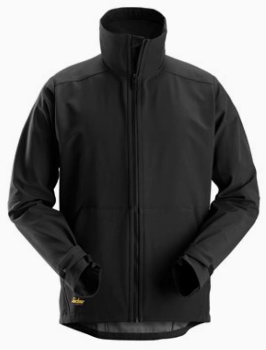 Winddichtjacke Softshell-Jacke - Snickers, schwarz