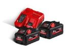 Starter-SET Milwaukee M18 HNRG-552 - mit zwei Akku + Ladegerät 5.5Ah
