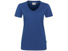 Damen V-Shirt Mikralinar PRO, Gr. L - hp ultramarinblau