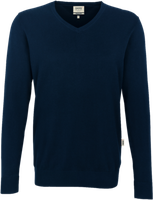 V-Pullover Premium-Cotton Gr. 2XL, tinte - 100% Baumwolle