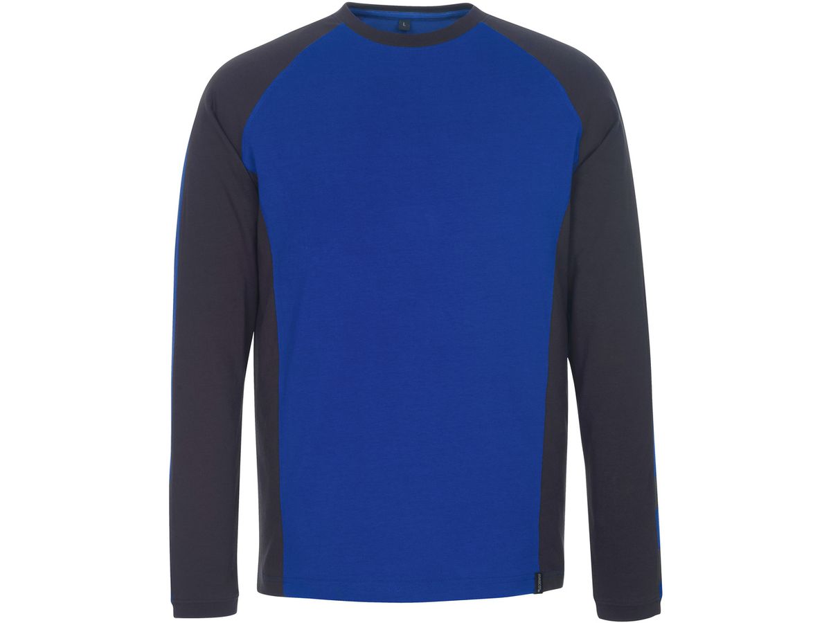 Bielefeld T-Shirt langarm kornblau XL - 60% Baumw./40% Poly. 195 g/m²