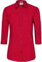 Bluse Mikralinar 3/4-Arm-Vario, Gr. 2XS - rot