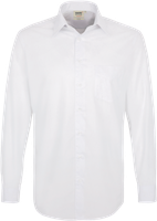 Hemd 1/1-Arm Performance Gr. 2XL, weiss - 50% Baumwolle, 50% Polyester, 120 g/m²