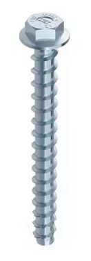 Betonschrauben 6-Kt. Multi-Monti - blau-verz., mit Scheibe