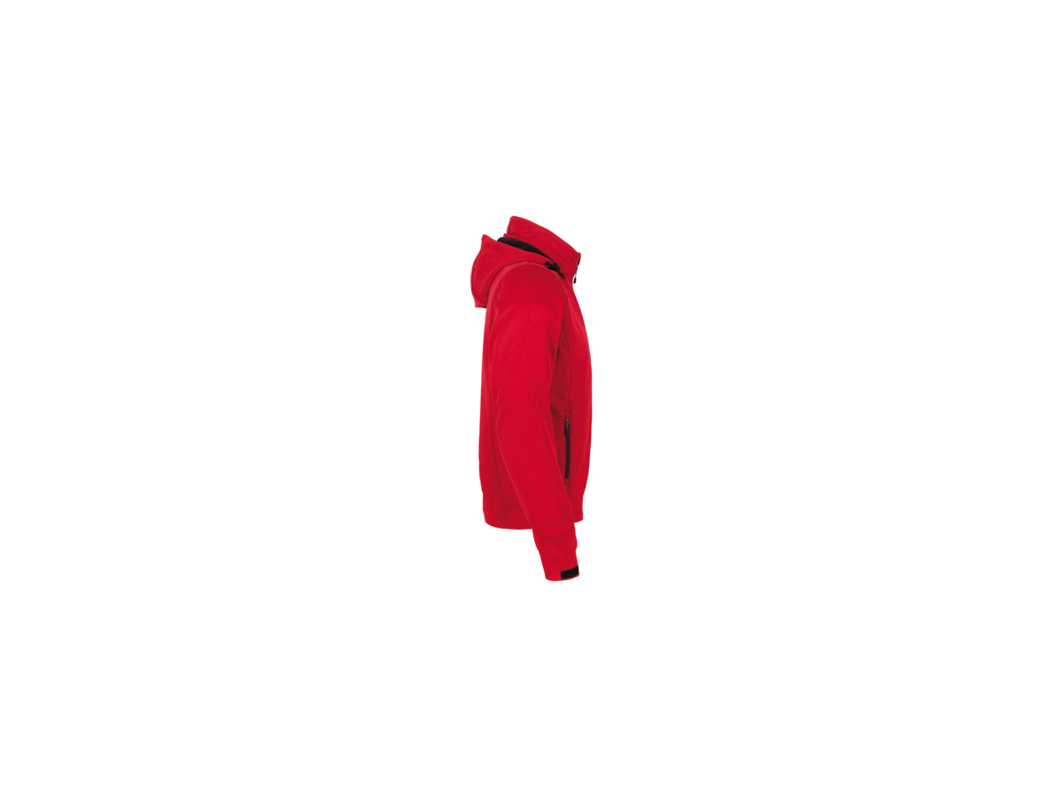 Softshelljacke Ontario Gr. XL, rot - 100% Polyester