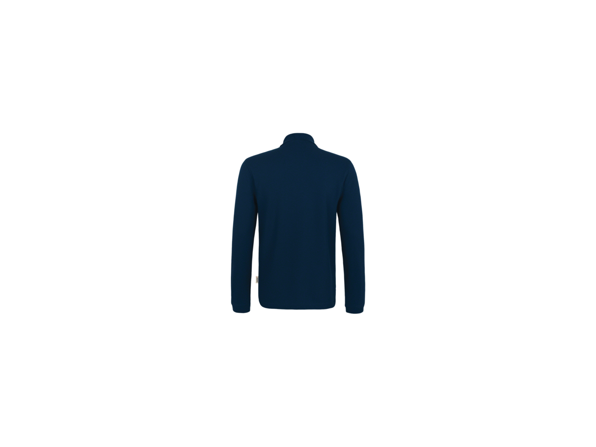 Longsleeve-Poloshirt HACCP-Perf. S tinte - 50% Baumwolle, 50% Polyester, 220 g/m²