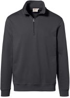 Zip-Sweatshirt Premium, Gr. 2XL - karbongrau