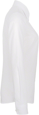Bluse 1/1-Arm Performance Gr. S, weiss - 50% Baumwolle, 50% Polyester