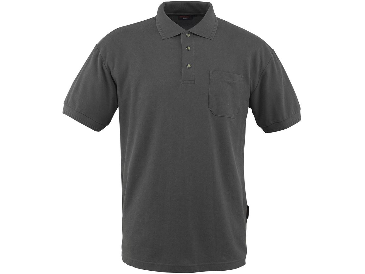 Borneo Polo Shirt anthrazit Gr. S - 60% Baumwolle / 40% Polyester