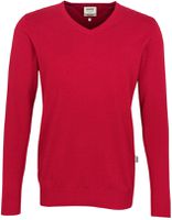 V-Pullover Premium - 100 % Baumwolle