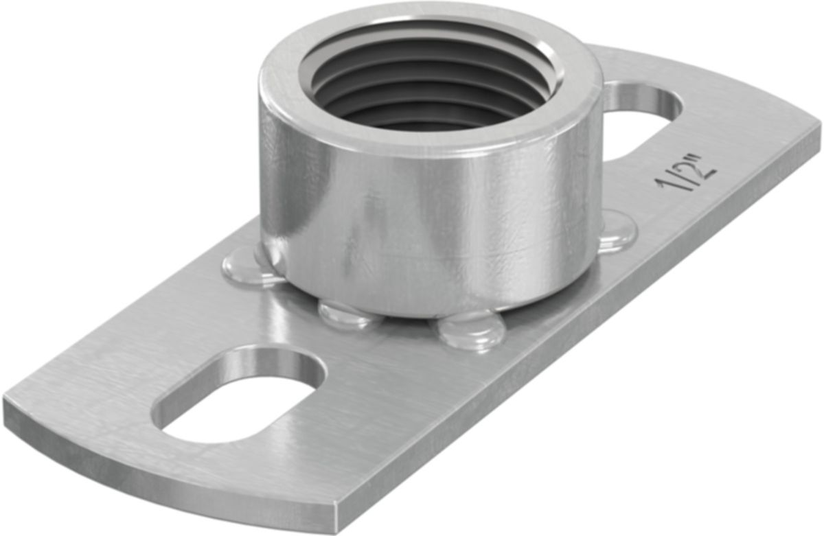 Grundplatten FLAMCO SRG 2-L - 80x30x3 mm