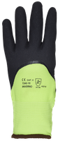 Kälte-Schutzhandschuhe Schichtst. 0.8 mm - raue, schwarze Nitril-3/4Besch. INVERNO