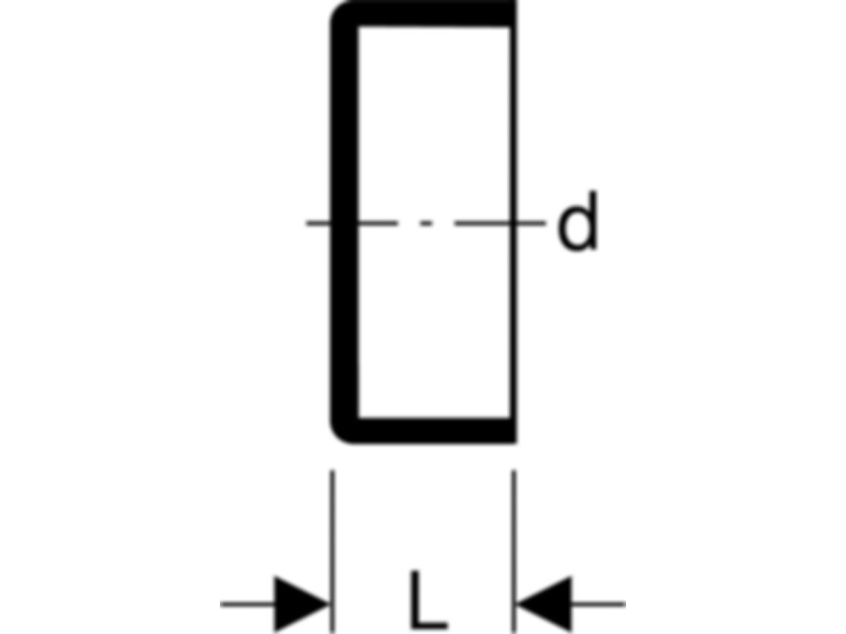 Geberit Verschlussdeckel 90