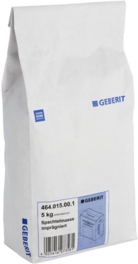 Geberit Spachtelmasse - zum Verspachteln von Paneelen