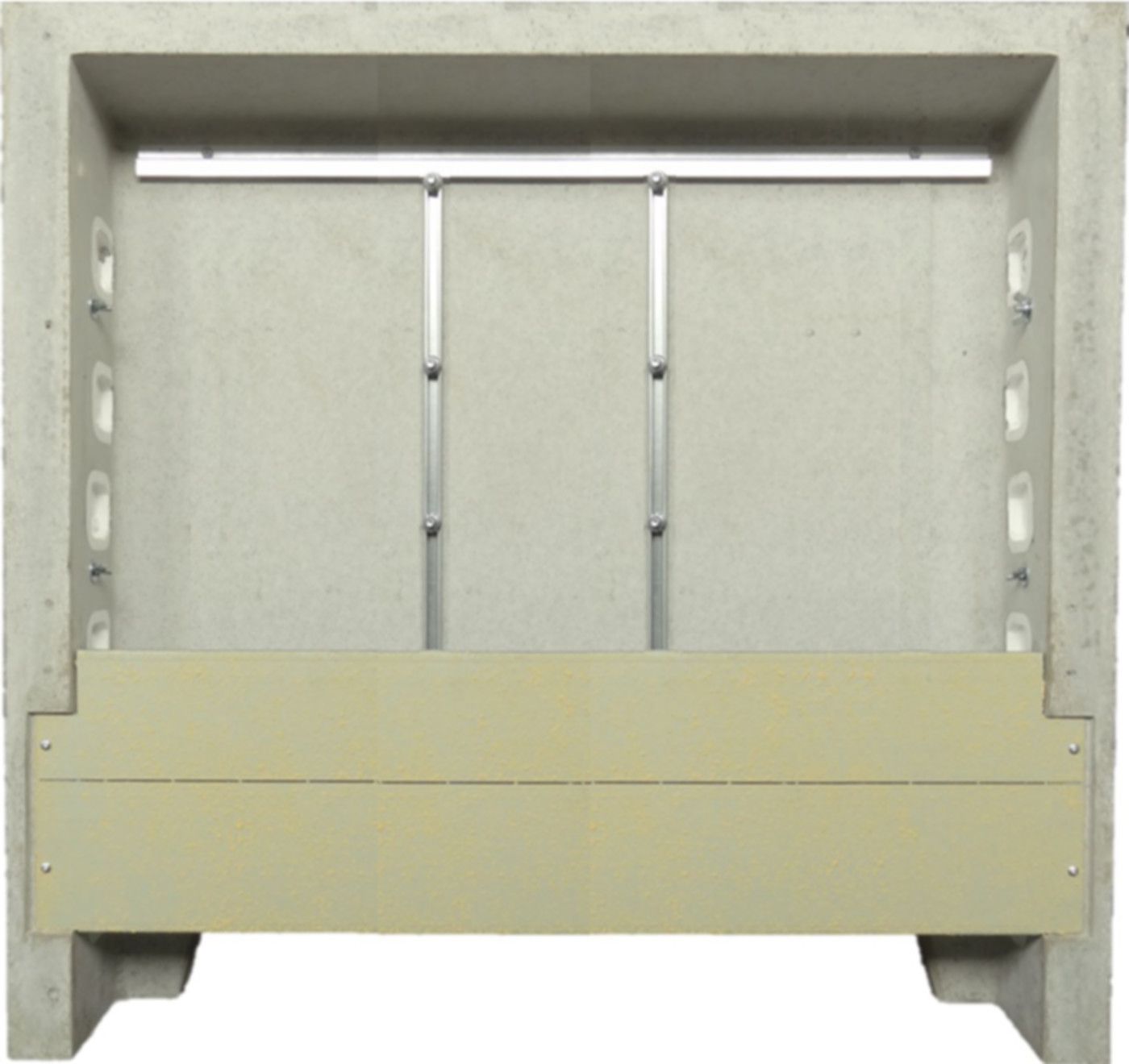 Verteilerschrank BKK Compact B150 Swiss - Leichtbeton für Heizungs- + Sanitärvert.
