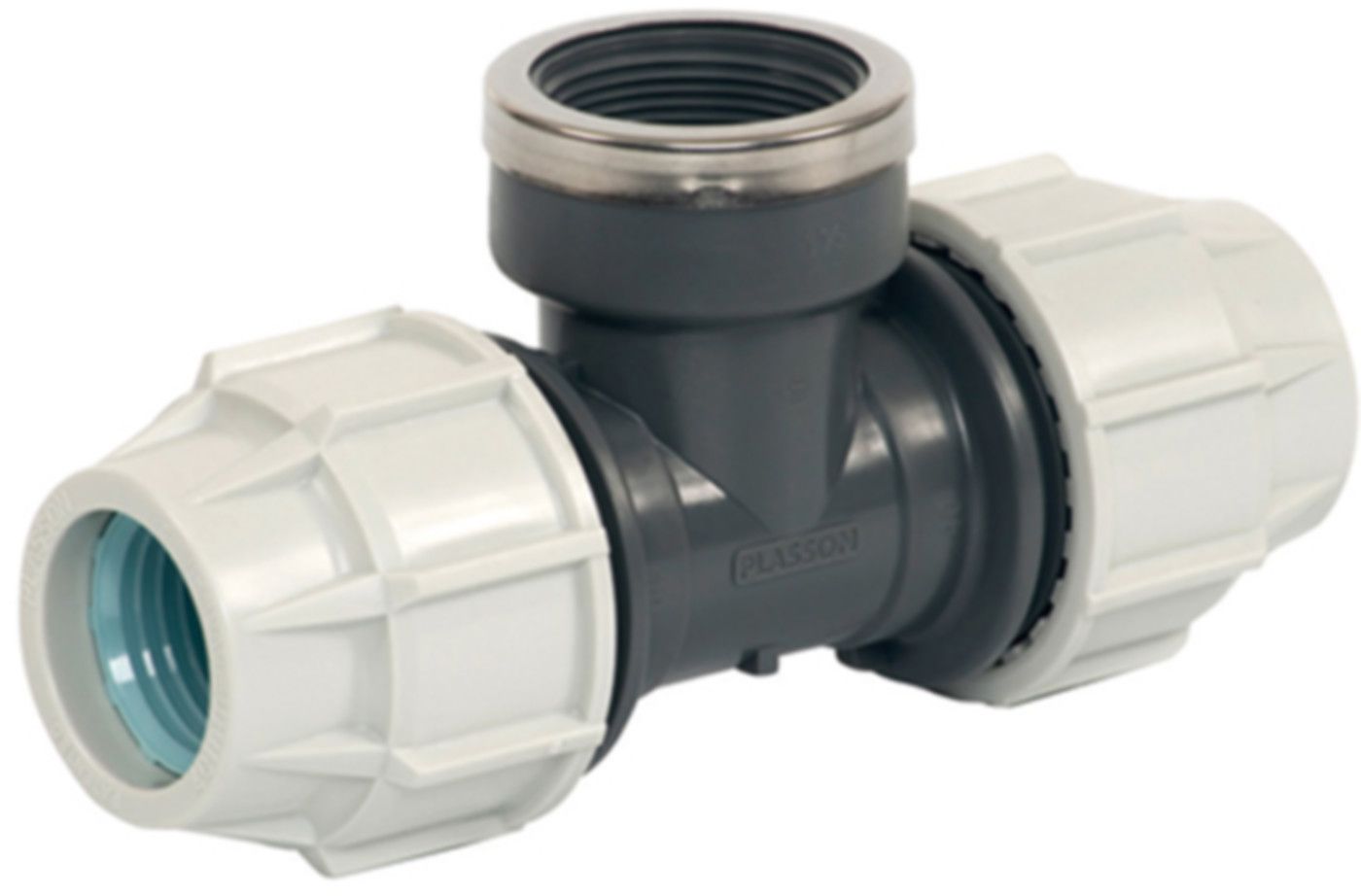 Plasson T-Verbindungsstück Abgang IG - Typ 7140