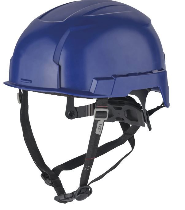Kunststoffhelm BOLT 200 blau unbelüftet - Milwaukee, Industriekletterhelm
