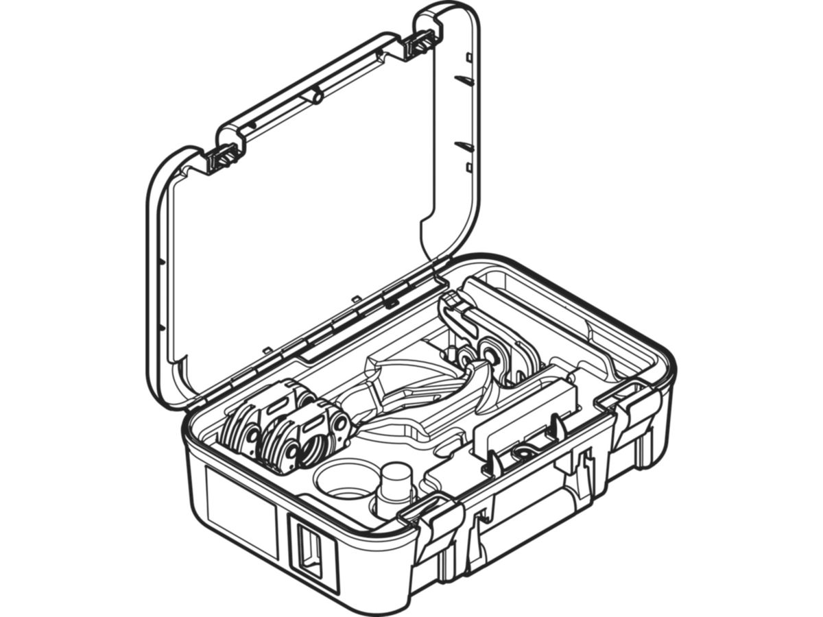 MPF-Pressschlingenset [3], in Koffer - 108 mm