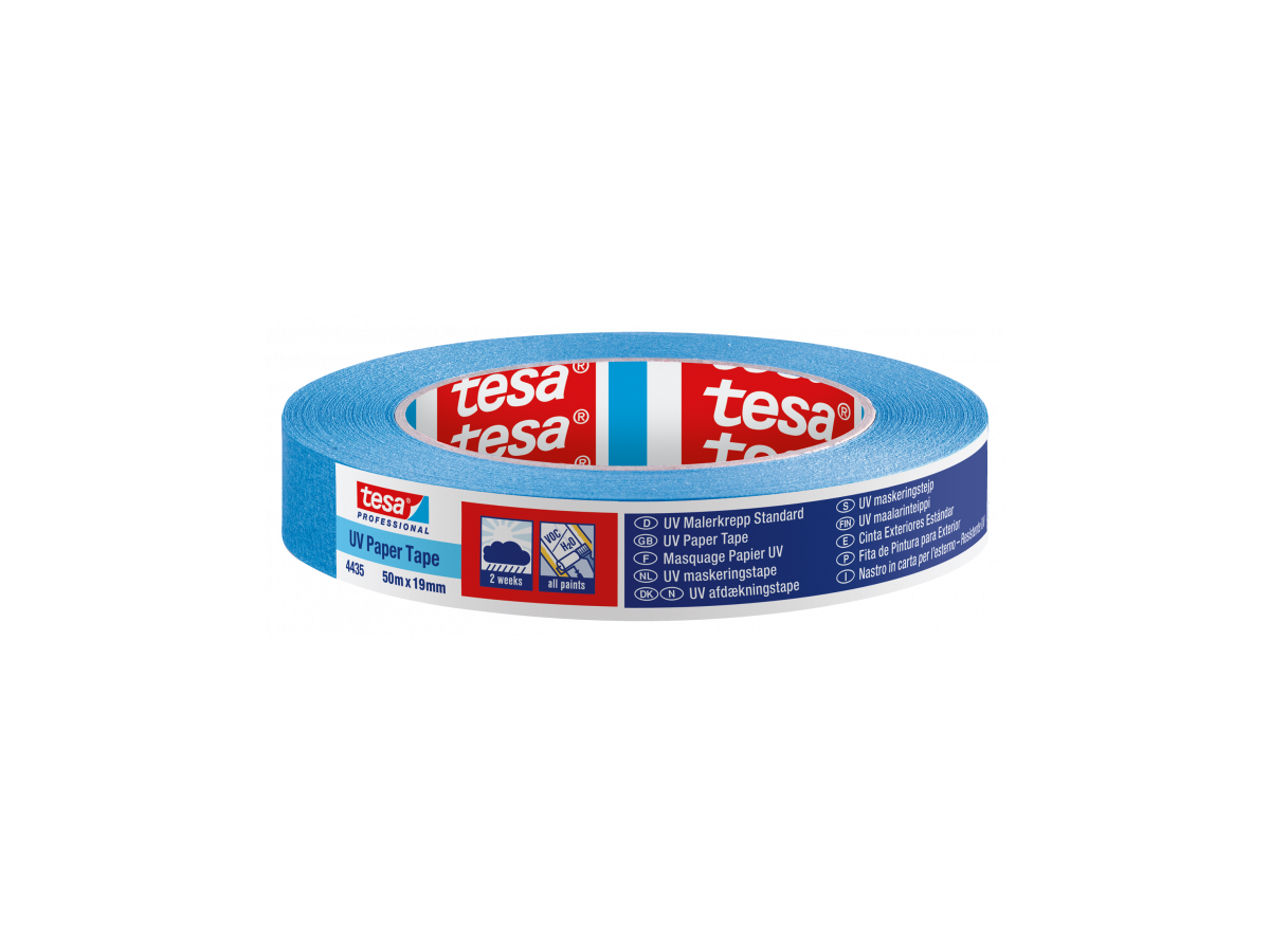 Abdeckband TESA UV Standard - blau, Profi, Aussenbereich