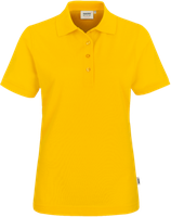 Damen-Poloshirt Perf. Gr. 2XL, sonne - 50% Baumwolle, 50% Polyester, 200 g/m²
