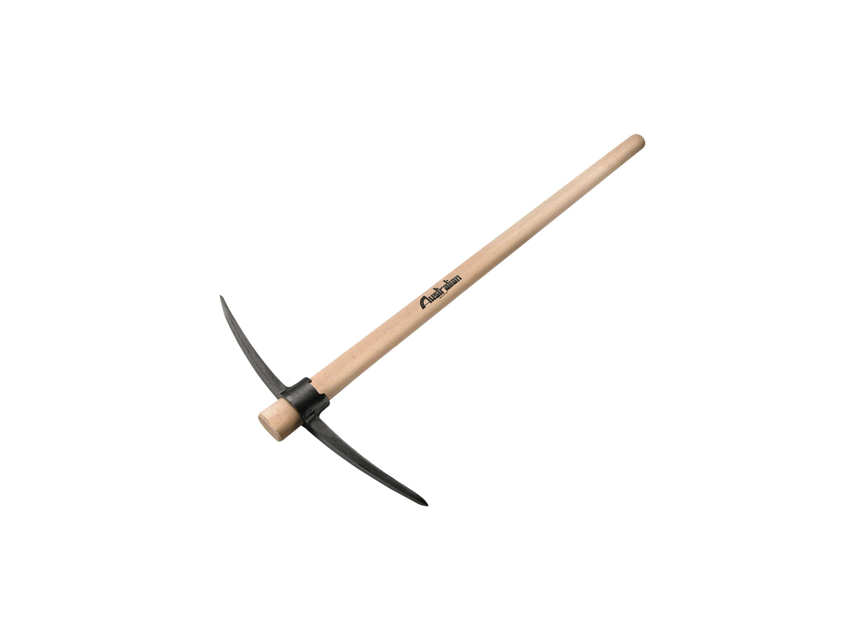 Kreuzpickel mit Stiel Esche 1.5 kg - Hausgrösse 55/38 mm