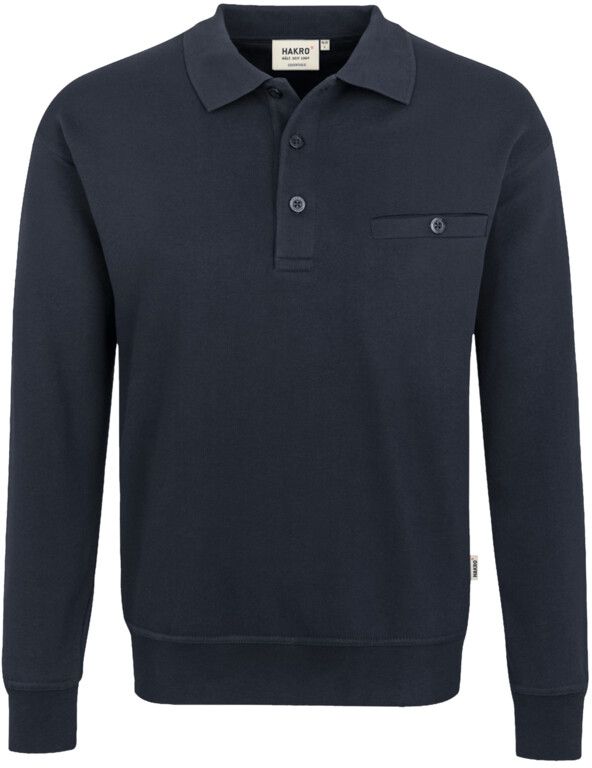 Pocket-Sweatshirt Premium m. Brusttasch. - 70% Baumw. 30% Poly. 300g/m² Gr. S-3XL