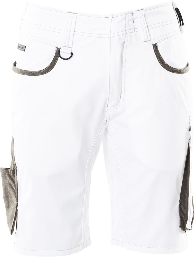 Shorts zweifarbig, extra leicht 205 g/m2 - mit Schenkeltaschen, 50% CO / 50% PES