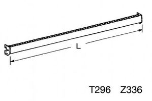 Tragschiene weiss 100 cm
