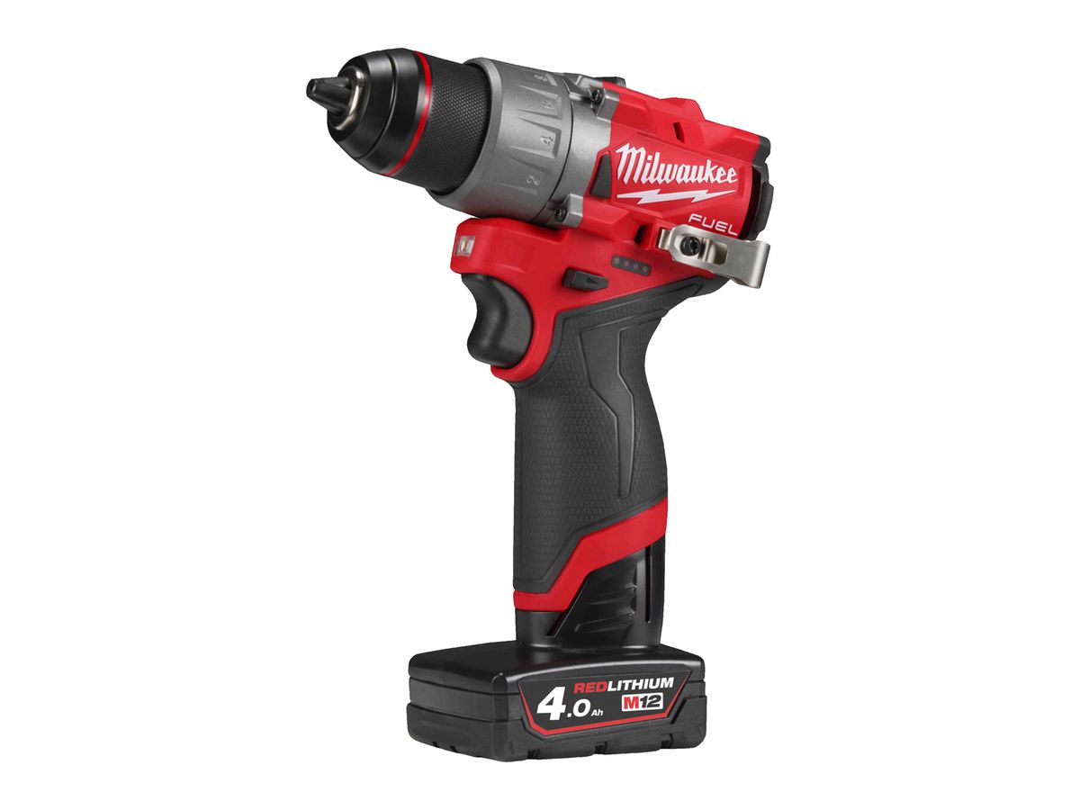 Akku-Bohrschrauber Milwaukee - M12 FDD2-402X, im Koffer, mit 2 Akkus