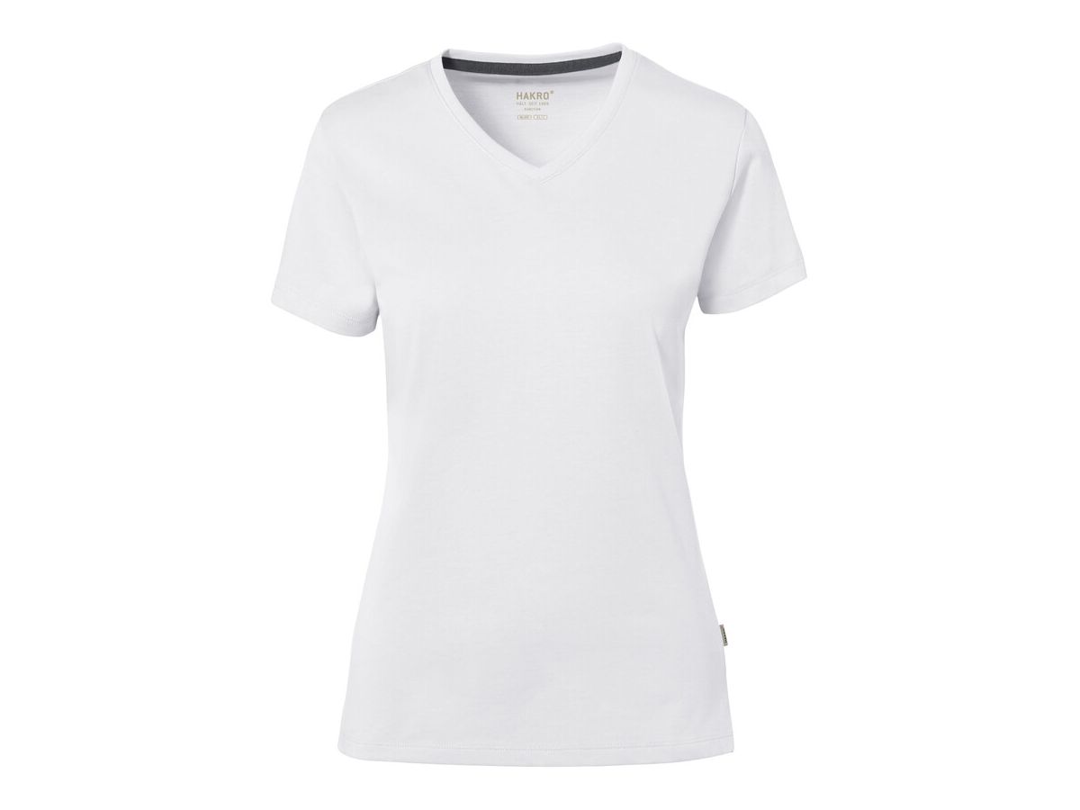 Damen V-Shirt Cotton Tec - 50% CO / 50% PES, 185 g/m²