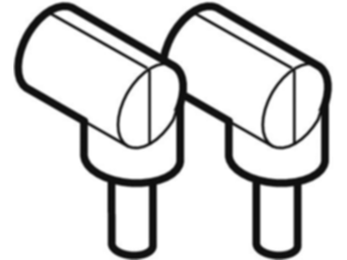 Winkeladapterset - für Elektroschweissgerät