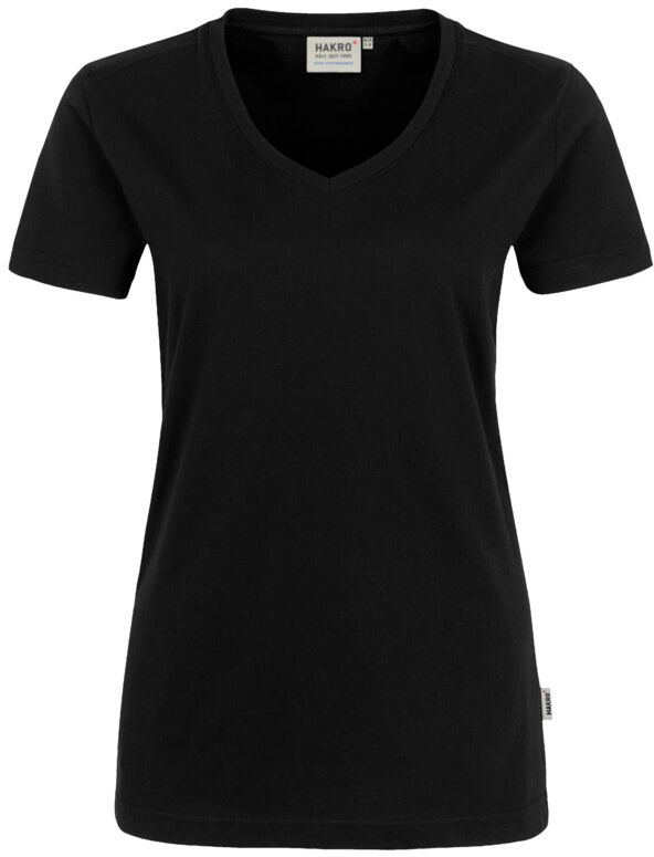 Damen V-Shirt Mikralinar PRO - 50% CO / 50% PES, 190 g/m2
