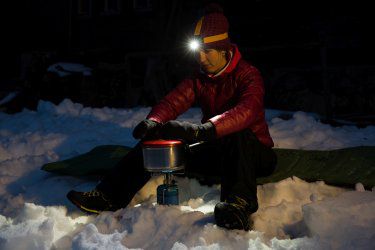Stirnlampe Suprabeam V3air, 340 lm - 3xAAA, 195 m, 10°-70°, IPX4, dimmbar