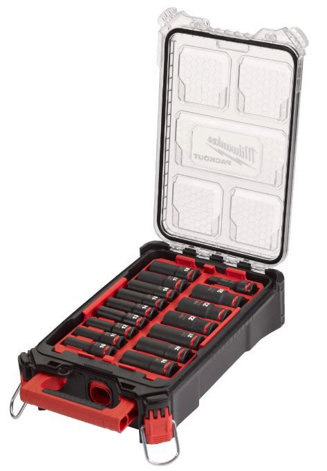 3/8" SHOCKWAVE Schlagnüsse Einlage - 23-teilige Einlage für Werkstattwagen 78