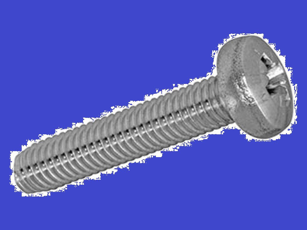 Gewindefurchende Linsenschrauben INOX A2 - Form C mit metrischem Gewinde DIN 7500C