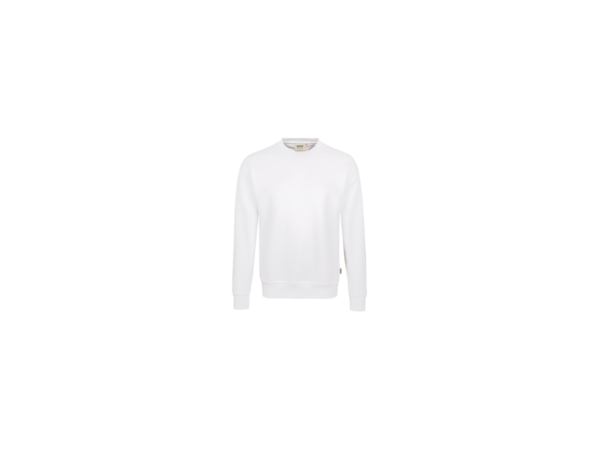 Sweatshirt Performance Gr. 4XL, weiss - 50% Baumwolle, 50% Polyester, 300 g/m²