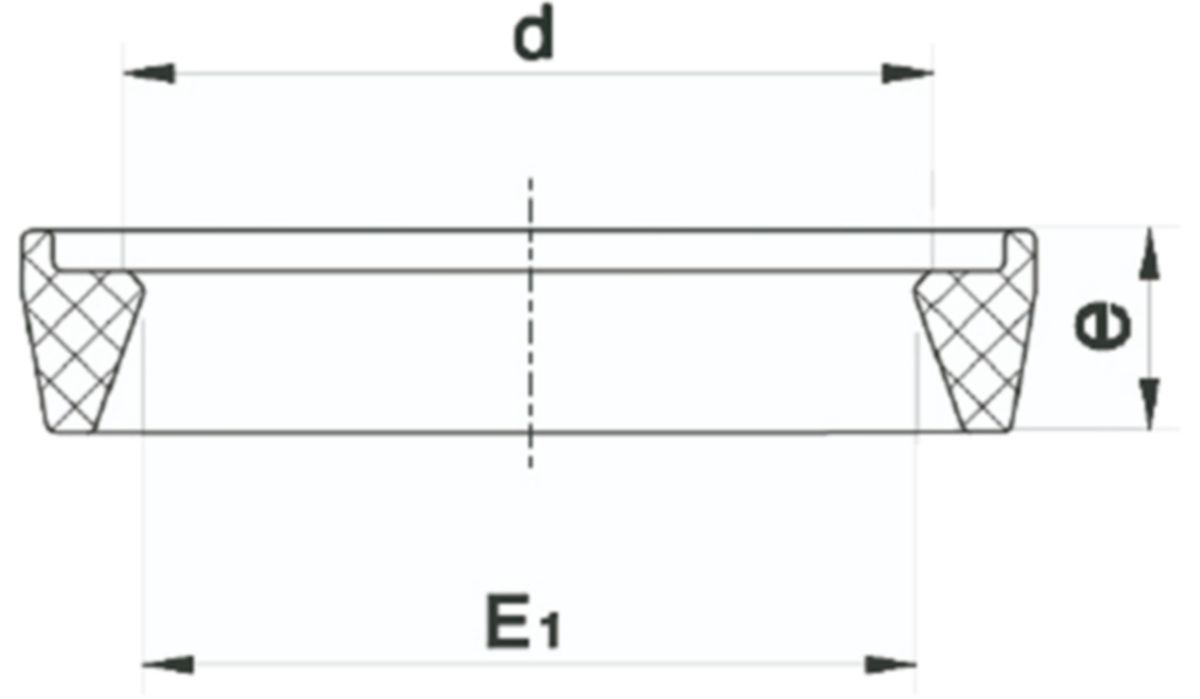 Plasson Trapezdichtung NBR - Typ 70029