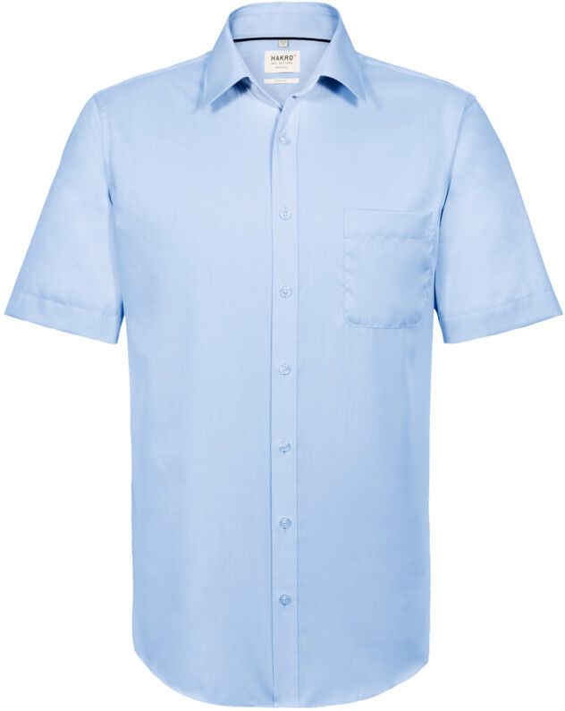 Herren Hemd kurzärmelig Business aus - 100 % Baumwolle, 120 g /m²  Gr. XS - 3XL