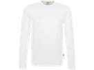 Longsleeve Heavy Gr. XS, weiss - 100% Baumwolle, 185 g/m²
