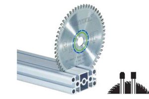 Kreissägeblatt Festool 216x2.3x30 TF64 - für Alu, Plexiglas, Kunststoffe