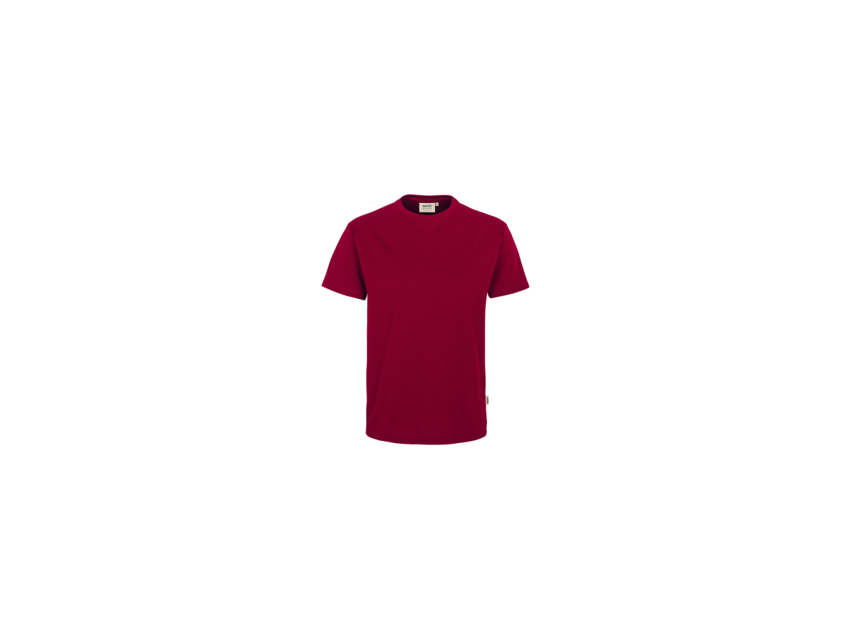 T-Shirt Performance Gr. XL, weinrot - 50% Baumwolle, 50% Polyester