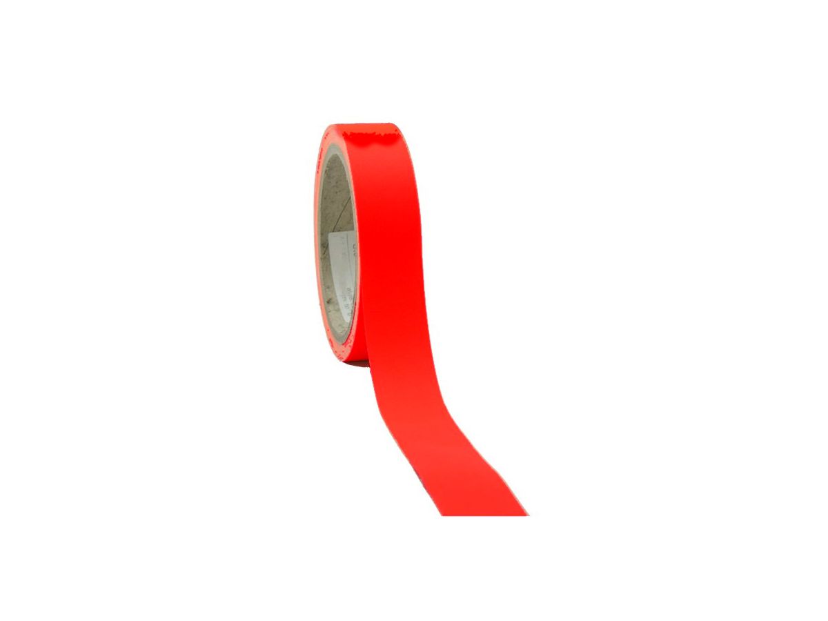 Reflektorenband rot - Breite 5 cm, Rolle à 45.7 Meter