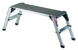 Sicherheits-Arbeitspodest 100 x 30 cm - Nutzlast: 150 kg, Gew.7.2 kg. H:50 cm